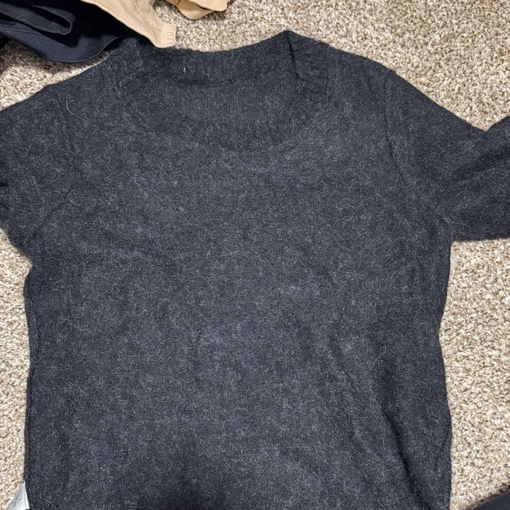 Everlane Charcoal Short Sleeve Tee